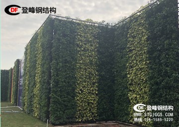 环保绿植围挡应用在小区工程案例